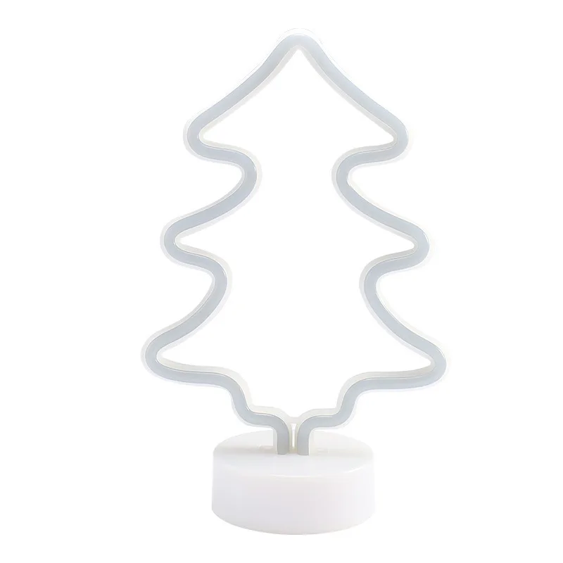 

LED Neon Night Light Wall Art Sign Night Lamp Neon Light USB Colorful Rainbow Heart Tree For Room Party Wedding Home Decoration