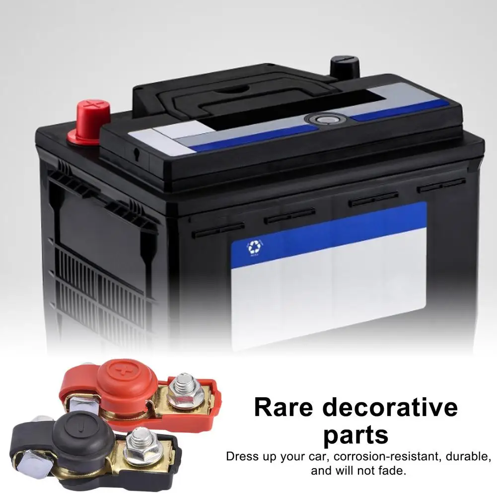 2 шт. терминал автомобильного аккумулятора прочный разъем клемма зажигания