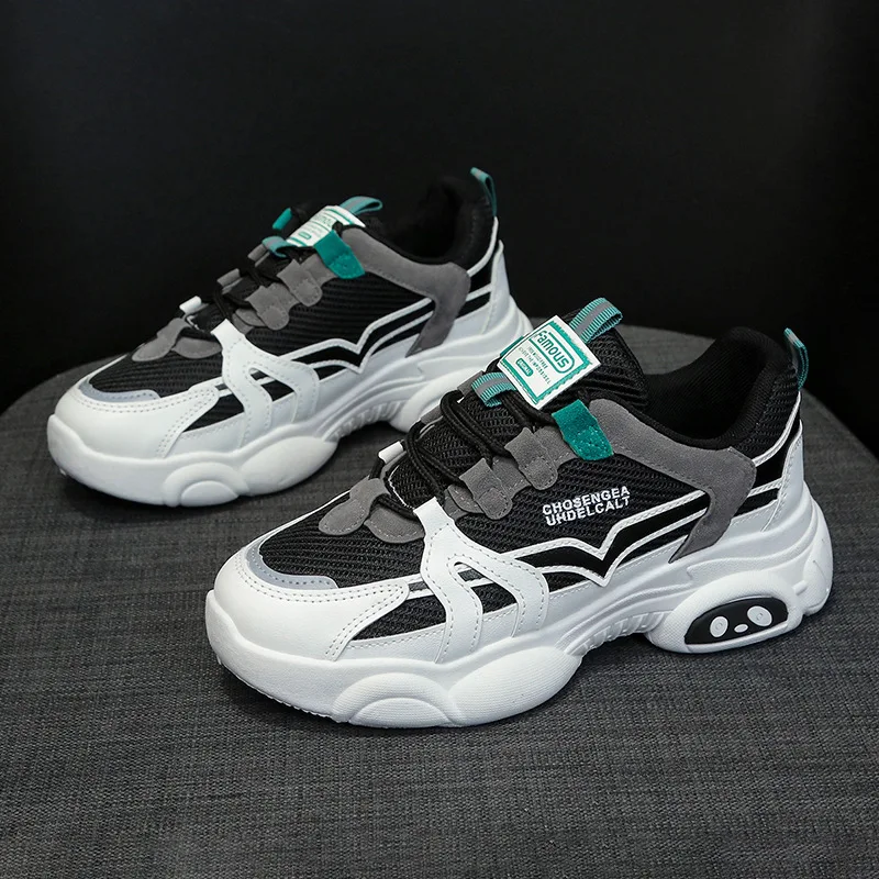 

2021 Spring New Platform Casual Running Shoes Female Students Sports Dad Shoes Women's Shoes