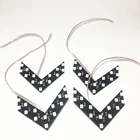 4 шт., светодиодсветильник лампы для зеркала заднего вида, 14 SMD