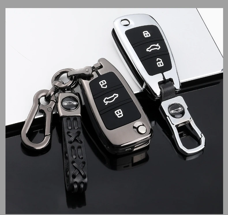 Car Key Case For Audi A1 A3 A4 A5 Q7 A6 C5 C6 A7 A8 R8 S4 S5 S6 S7 S8 SQ5 2015 2016 2017 2018 Flip Protection | Автомобили и