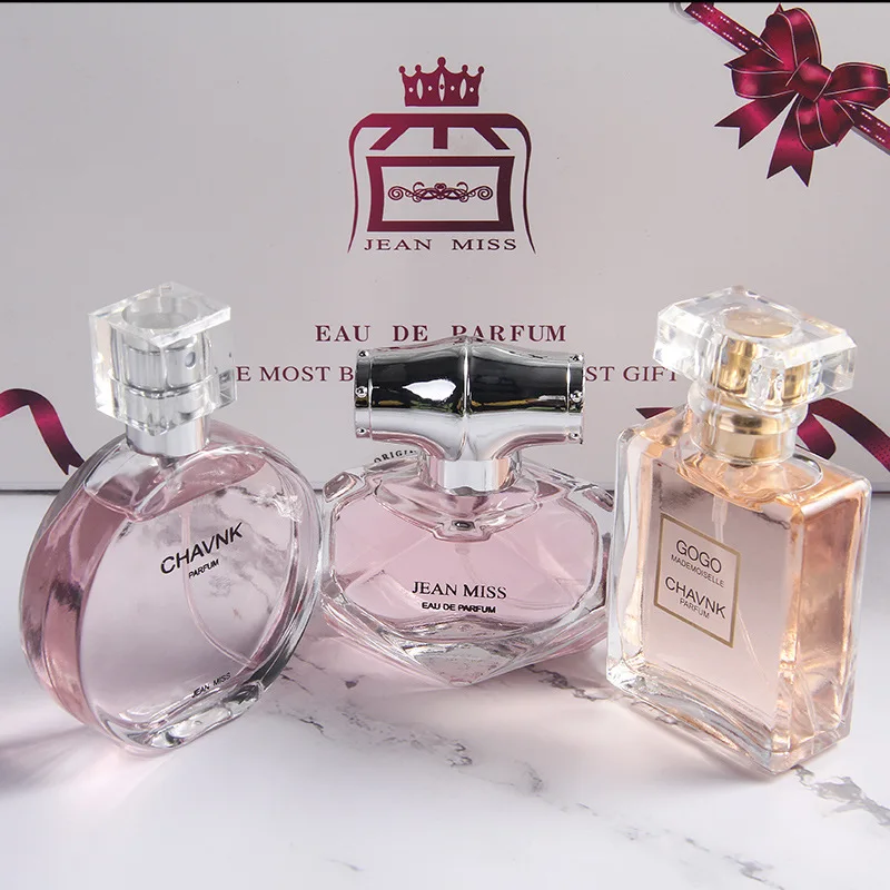 

3 in 1 Original Brand Parfum For Woman Atomizer Beautiful Packaging Box Fashion Lady Long Lasting Taste As Gift Parfums