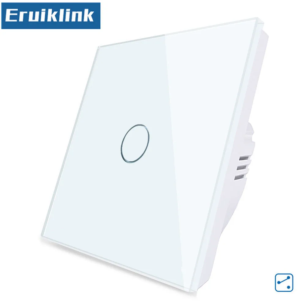 Стандарт ЕС/Великобритании выключатель света 1/2/3 банды 2 пути Хрустальная