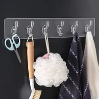 hook up multifunction storage kitchen accessories a row sticky hook home clothes and hats bathroom hooks behind the door tools