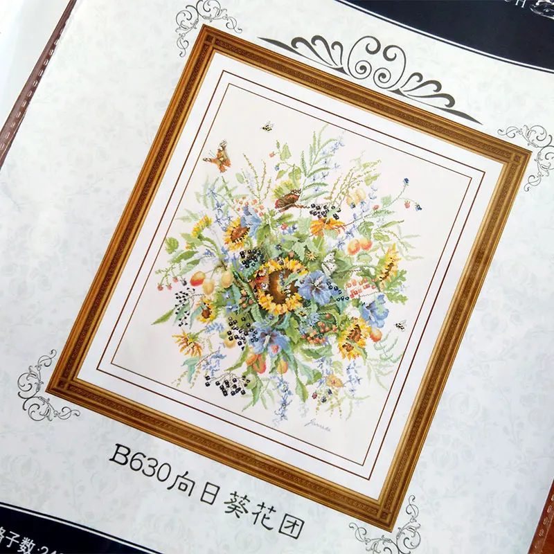 Вышивка крестиком Fishxx ручной работы для домашнего использования B630 набор