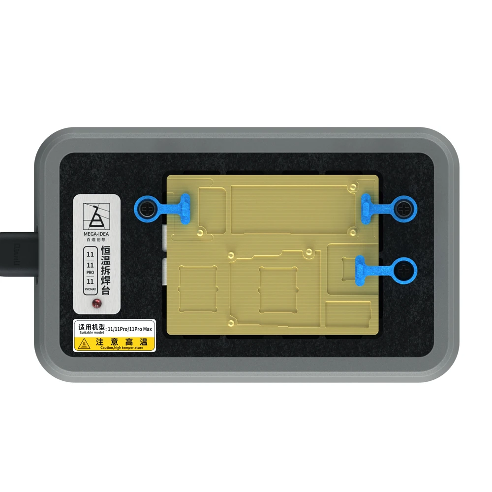

3 в 1 Qianli Mega-IDEA Подогрев опрессовки для телефона 11/11Pro MAX Motheboard Teardown удаление чипов сепаратор