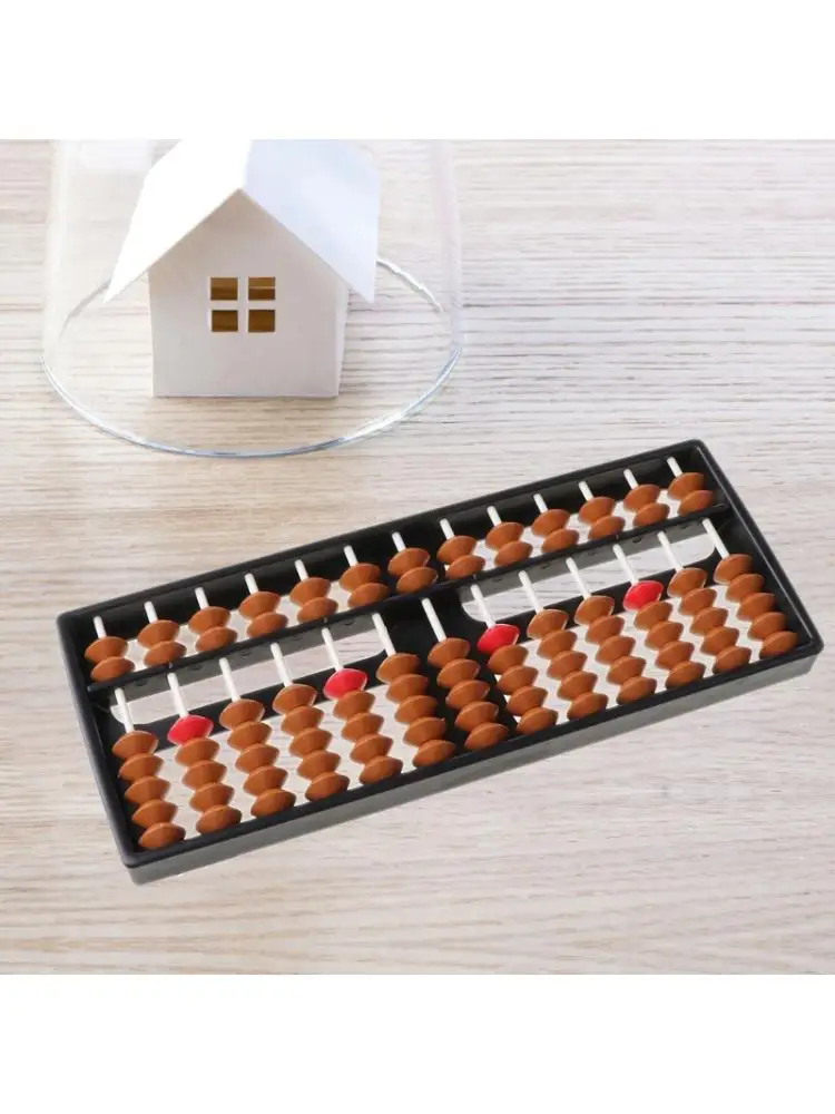 

Plastic Abacus Arithmetic Soroban 13 Digits Kids Maths Calculating Tool Toys