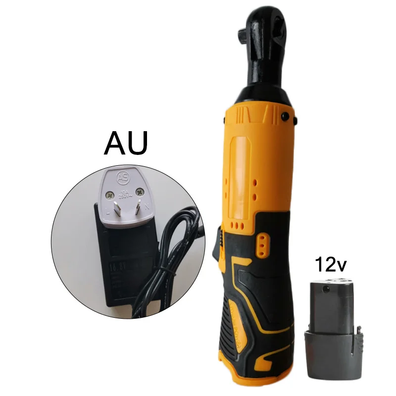 Беспроводной электрический ключ с трещоткой 12V литий ионный зарядным