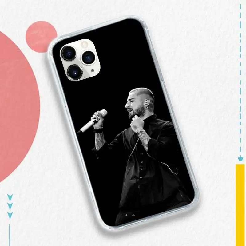 

Colombia singer Maluma Phone Case for iPhone 11 12 mini pro XS MAX 8 7 6 6S Plus X 5S SE 2020 XR