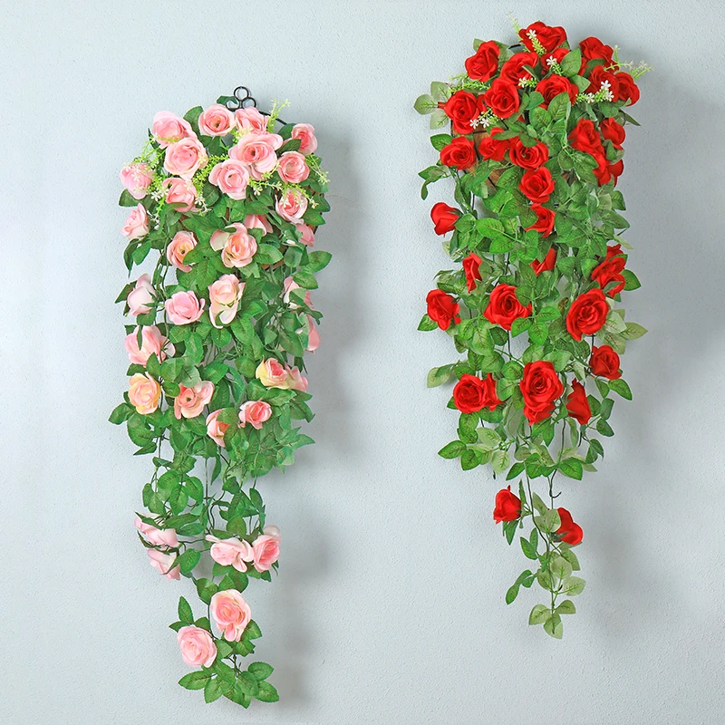 Искусственные розы цветы на стену 2 шт. свадебные украшения по низкой цене