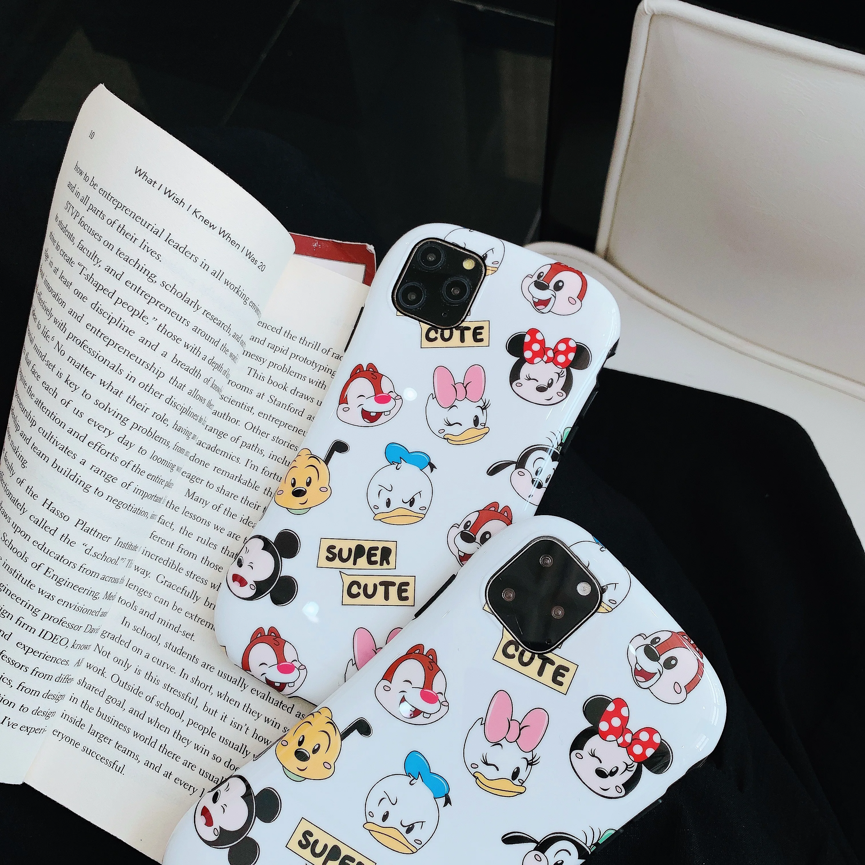 ORYKSZ милый мультфильм Минни глянцевый телефонные чехлы для iphone 11 Pro Max X XS XR 6 6s 7 8 Plus