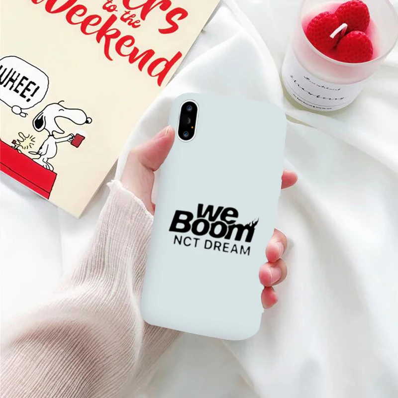 Силиконовый чехол Jamular NCT DREAM We Boom Fireflies для iPhone X XS 7 8Plus 6S 8 6 Plus Max | Мобильные