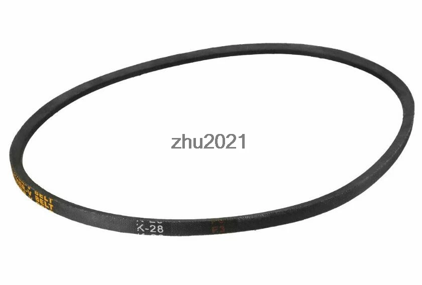 

K-28 V Belt Machine Transmission Rubber,Black Replacement Drive Belt