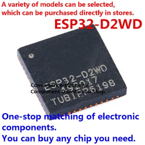 2PCS/PACK EPS32 SMD D2WD ESP32-D2WD QFN-48 dual-core Wi-Fi& bluetooth MCU wireless transceiver chip