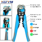 Многофункциональный инструмент 3 в 1, автоматический Регулируемый обжимной инструмент, инструмент для зачистки проводов, пилинг, плоскогубцы, синий инструмент для ремонта, диагностический инструмент