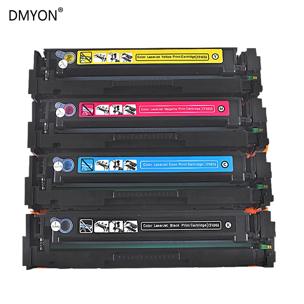 Картридж с тонером DMYON 202A CF500A CF501A CF502A CF503A совместим HP M254 M254dw M254nw M280 M280nw M281cdw M281fdn