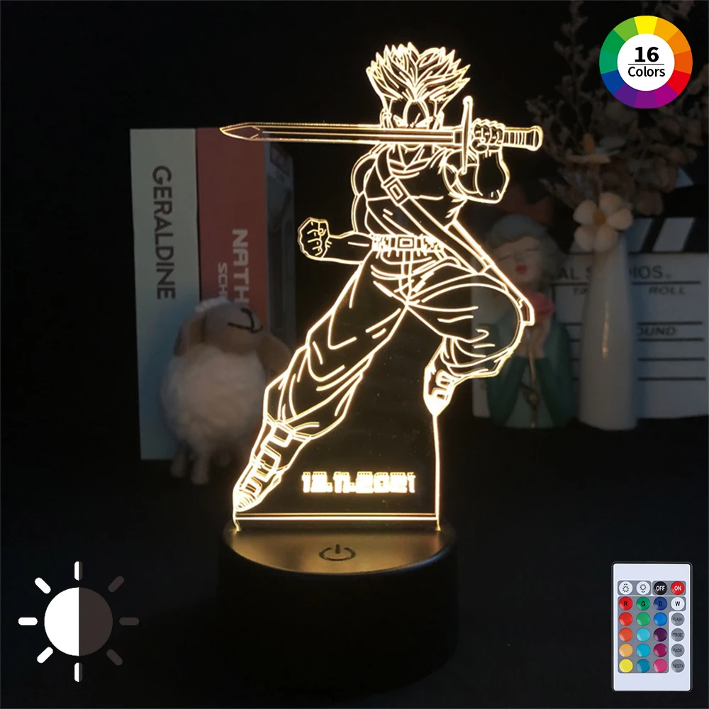 

Акриловая 3d Аниме лампа ночник аниме лампа s лампа фигурка освещение для спальни Мультяшные комиксы светильник для домашнего декора Рождес...