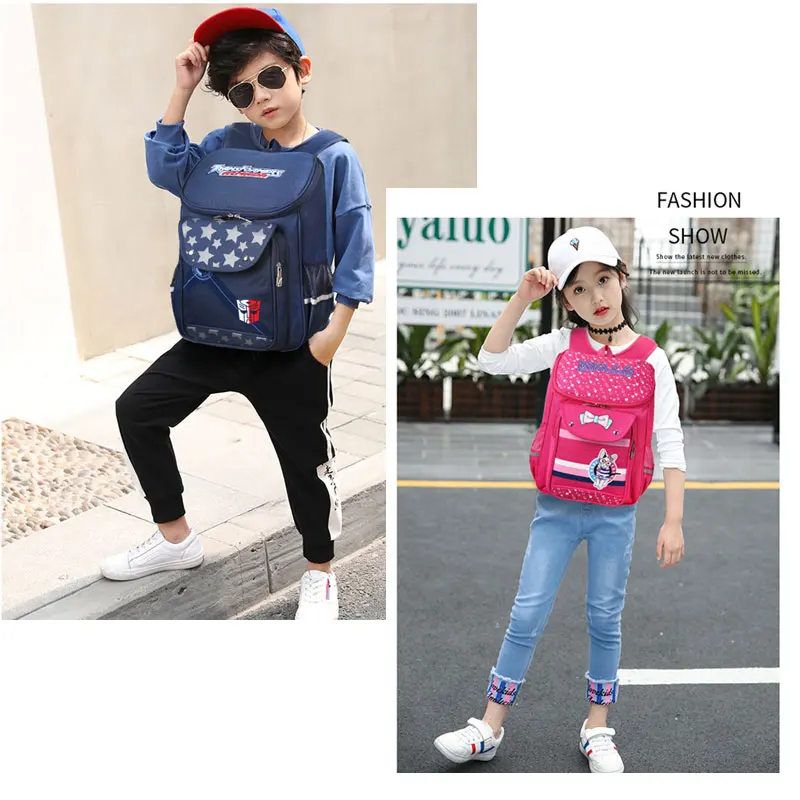 Children Backpack Kids Cartoon Animal School Bags for Boys Anime Bags for Girls Ultra Light Student Backpack Mochila Infantil