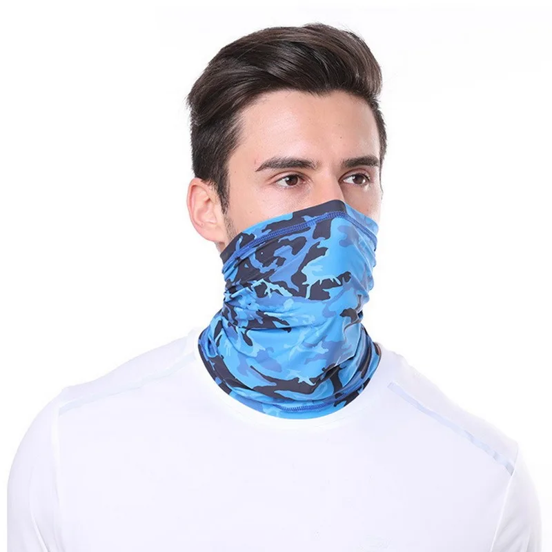2021 Multifunctional Outdoor Sport Magic Mask Scarf Neck Warmer Hiking Cycling Windproof Dustproof Face Women Hair Bands |
