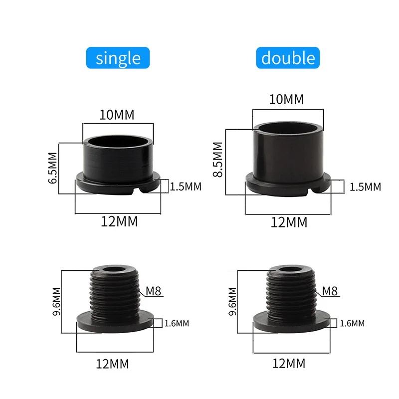 5 шт. велосипедные звездочки винты коленчатые болты для горного и шоссейного