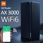 Маршрутизатор Xiaomi AX3000, пятиядерный, Wi-Fi 6, 2,4 ГГц, 5 ГГц, полный гигабитный двухдиапазонный маршрутизатор OFDMA, эффективная передача данных, стабильная задержка