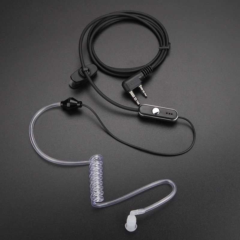 Акция-наушники для Baofeng Retevis Radio L3FE 2 pin air tube наушники PTT MIC скрытые звуковые трубки |