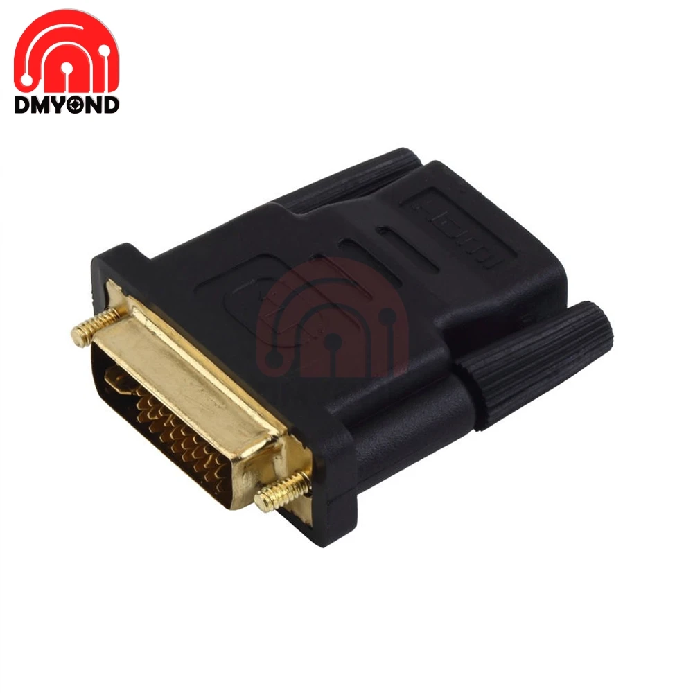 Кабели Адаптеры 1080P DVI 24 + 1 HDMI позолоченный штекер 24k кабель Папа мама конвертер