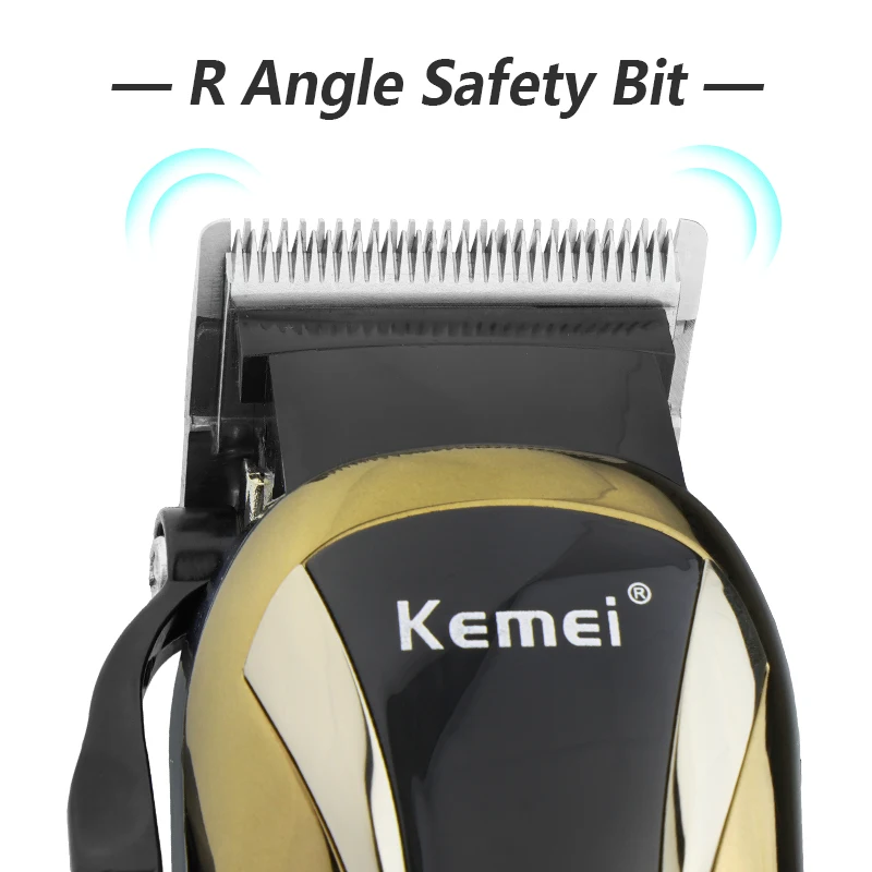 Машинка для стрижки волос Kemei F30 Мужская электрическая с ЖК-дисплеем 100-240 В |