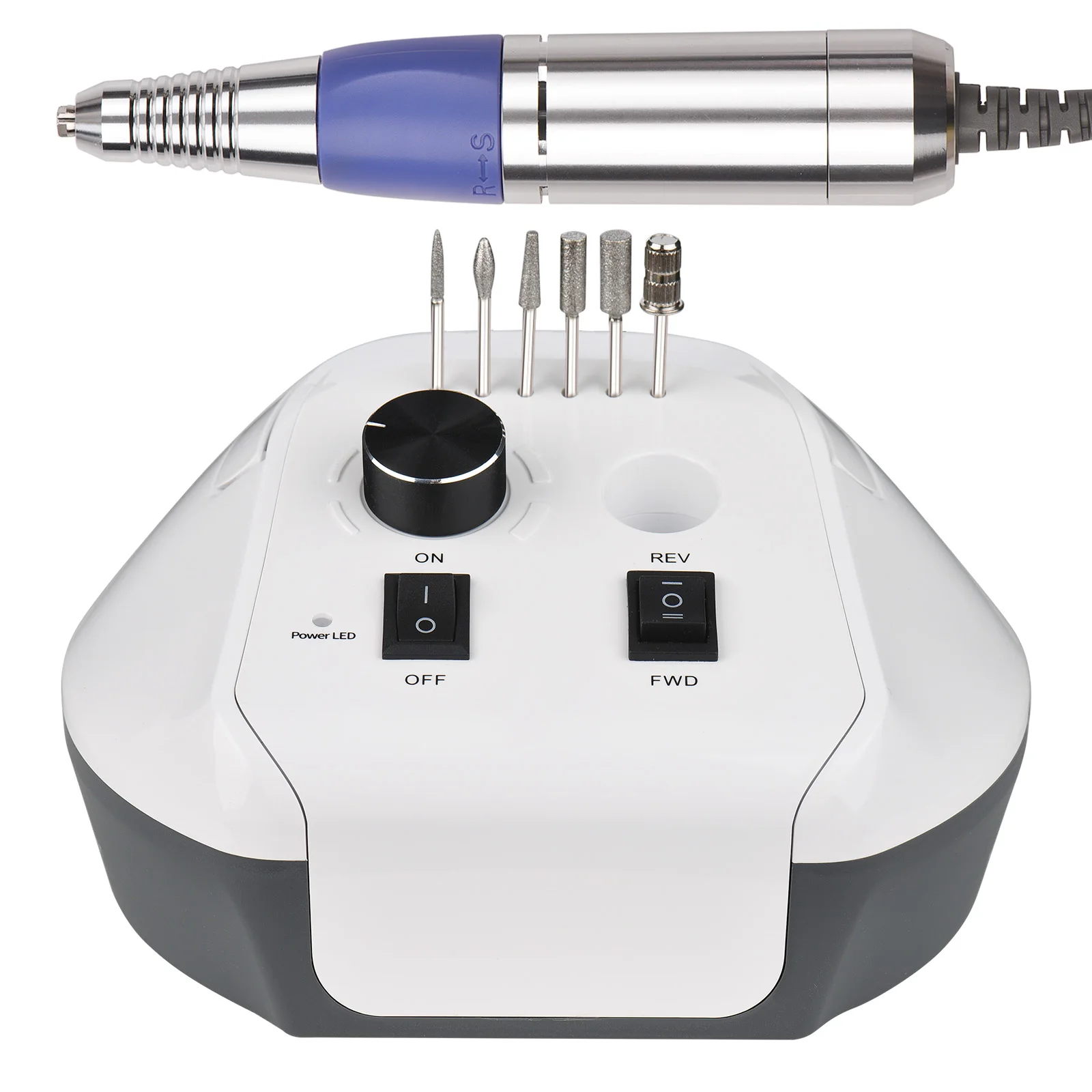 Электрический Резак для ногтей гелевых Акриловые ногти 35000 об/мин 24 Вт