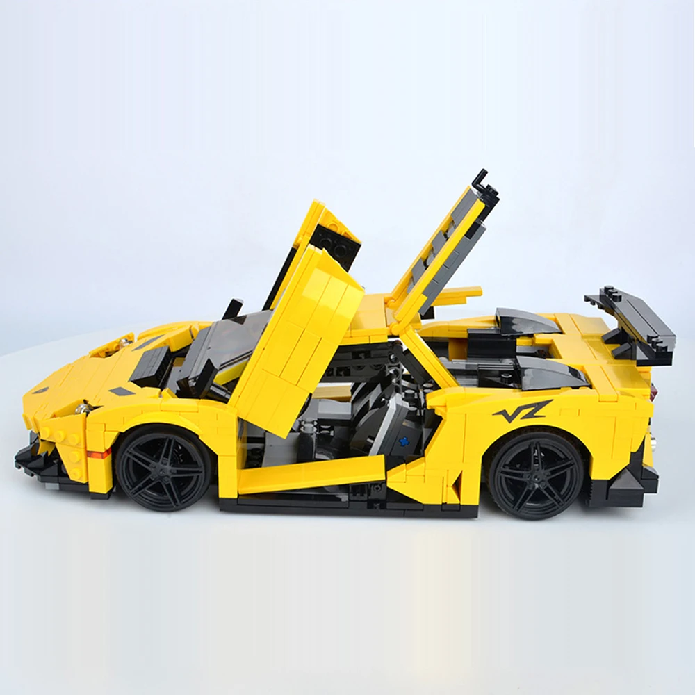 Новинка XINGBAO креативные строительные блоки MOC Techniks для автомобиля кирпичи