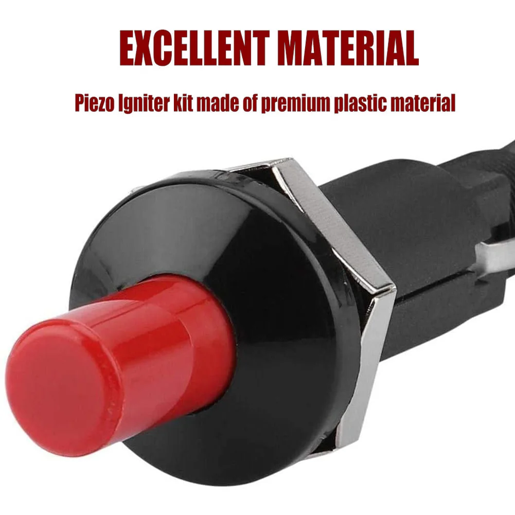 

2021 New Piezo Igniter Set Spark Ignition Kit BBQ With Cable Long Push Button Kitchen Lighters Home Appliance Accessories