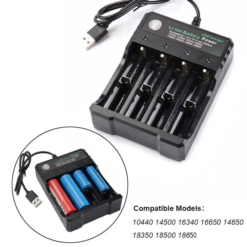 Tonbux 3 7 V 18650 зарядное устройство литий ионная батарея USB независимая зарядка