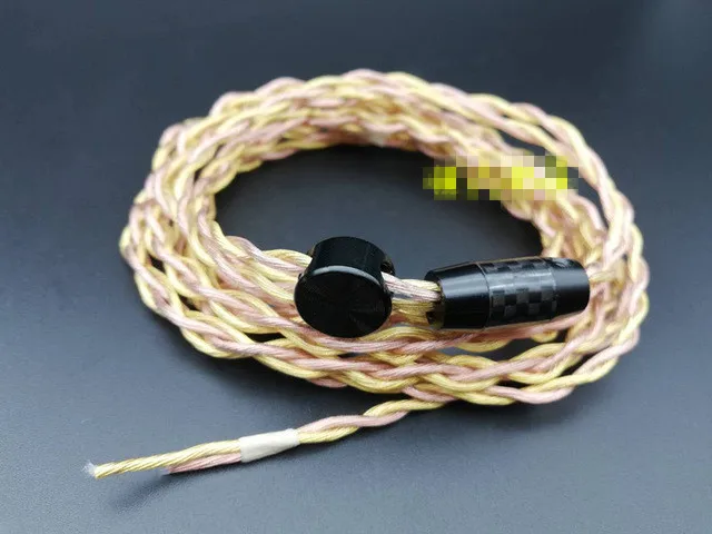 Diy провод для наушников 7n одиночный Хрустальный медный 4 поделиться 1 25 м с