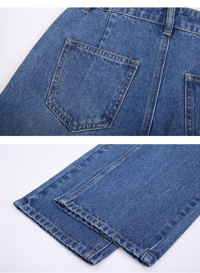 Женские классические джинсы LEIJIJEANS, элегантные свободные неэластичные брюки с высокой посадкой, новая модель 9101 большого размера