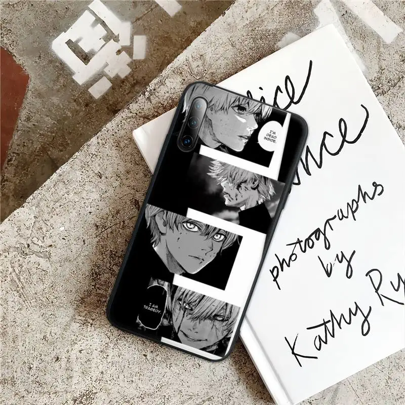 tokyo ghoul trendy anime kaneki ken silicone phone cover for redmi note 9s 8t 7 5a 5 4 4x 6 8 9 10 pro case free global shipping