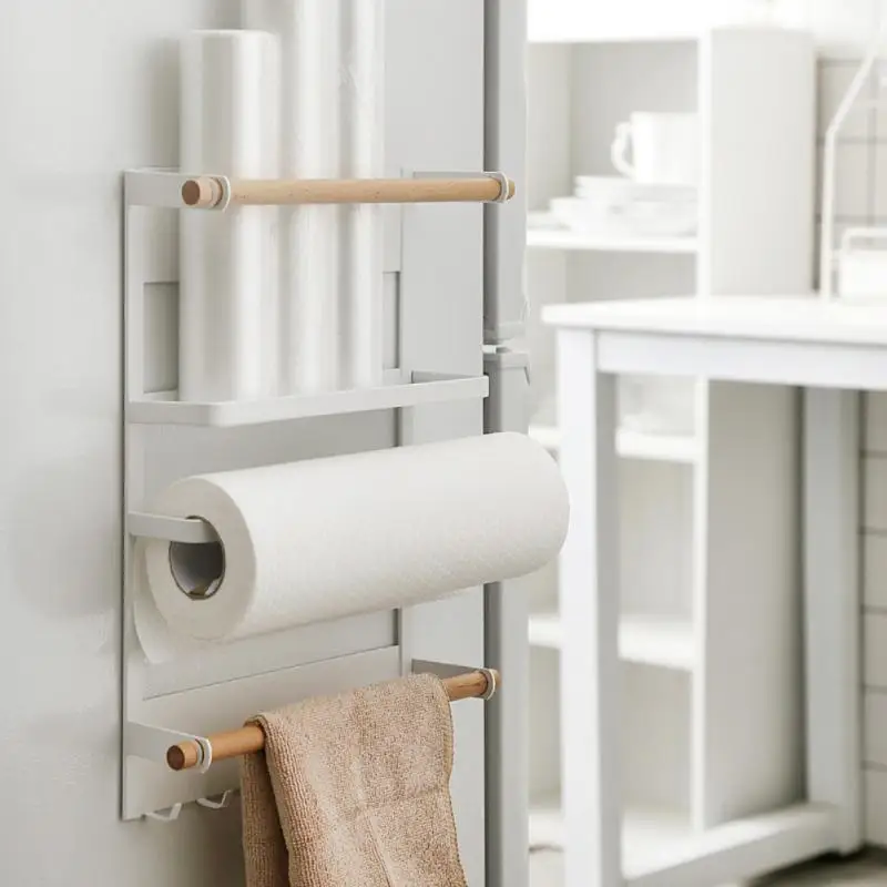 Магнитный стеллаж для хранения в холодильнике полка холодильника боковой