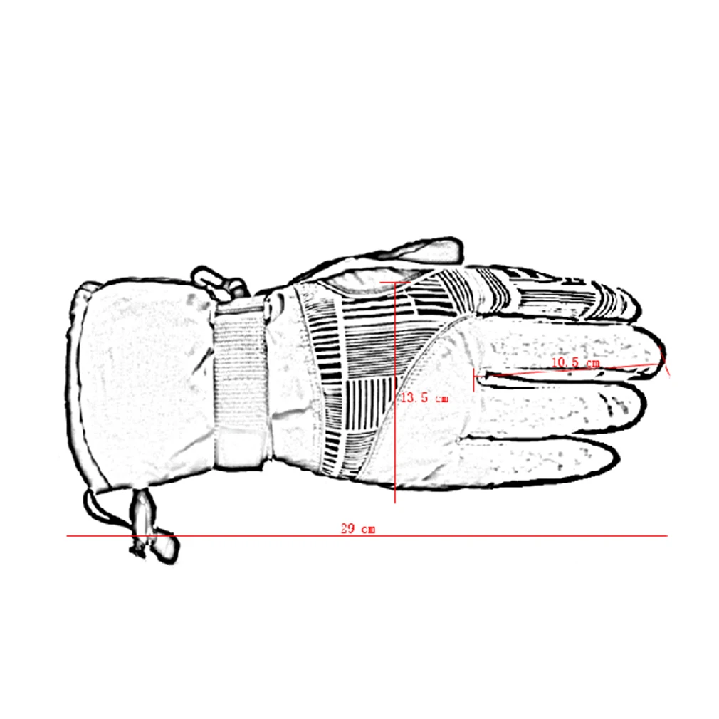 

Aotu Winter Snow Outdoor Sports Waterproof Thickening Climbing Mountain Skiing Gloves Man Riding Cycling Glove