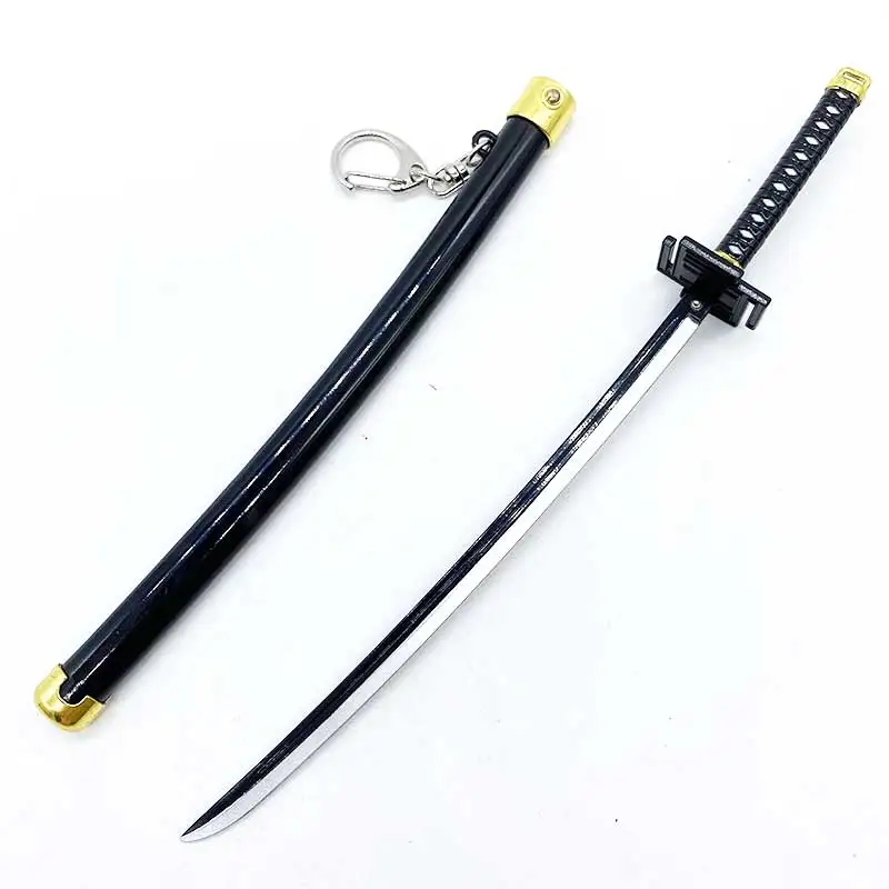 Bleach Kurosaki Ichigo Tensa Zangetsu Sword Bankai Getsuga Tenshou Zanpakutou Shinigami Blade Hollow Weapon Small Metal Katana | Дом и сад