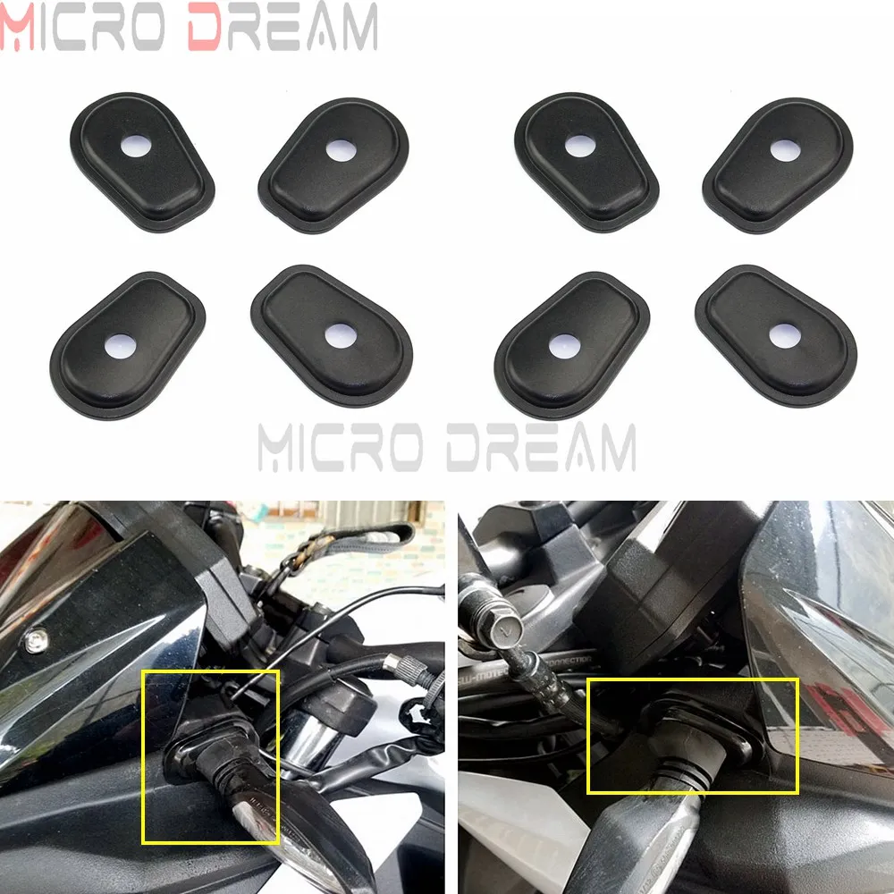 Настраиваемые передние и задние указатели поворота адаптер для Kawasaki Ninja 650R 250 300