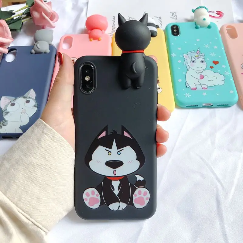 6 XS Max 3D чехол для Coque iPhone XS Max iPhone 5 5S SE чехол Etui Единорог Kawaii чехол для Funda iPhone 6 6S 7 8 Plus X XR XS чехол - Цвет: 6