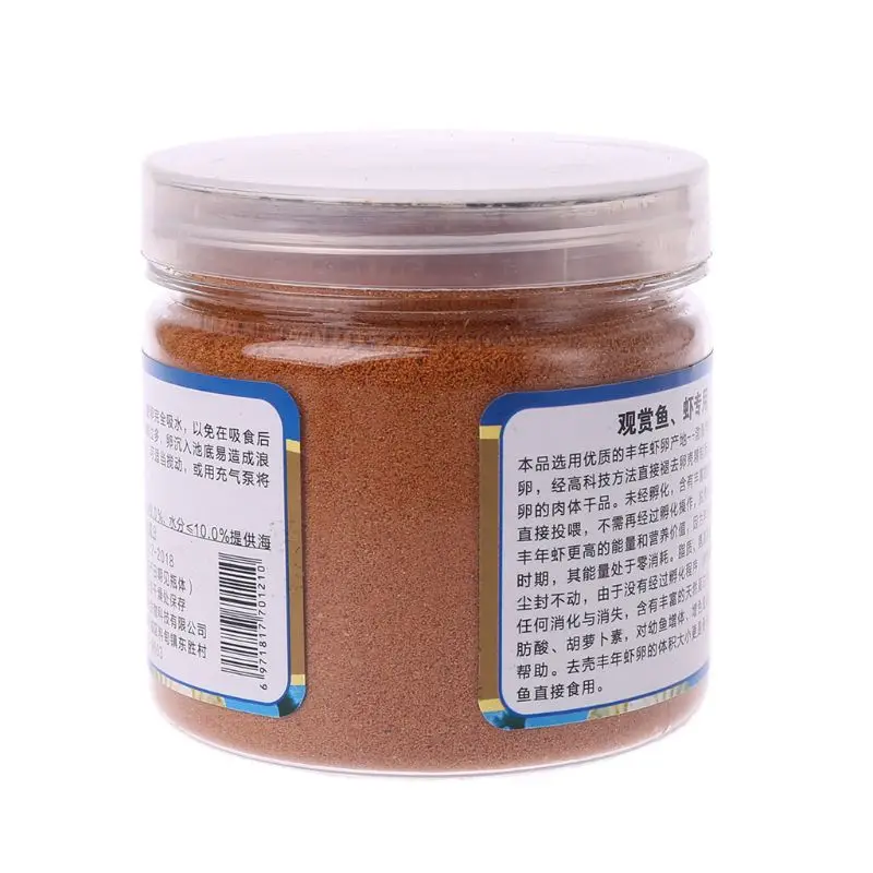 100 г аквариумные маленькие рыбки соленые креветки яйца Здоровое питание для