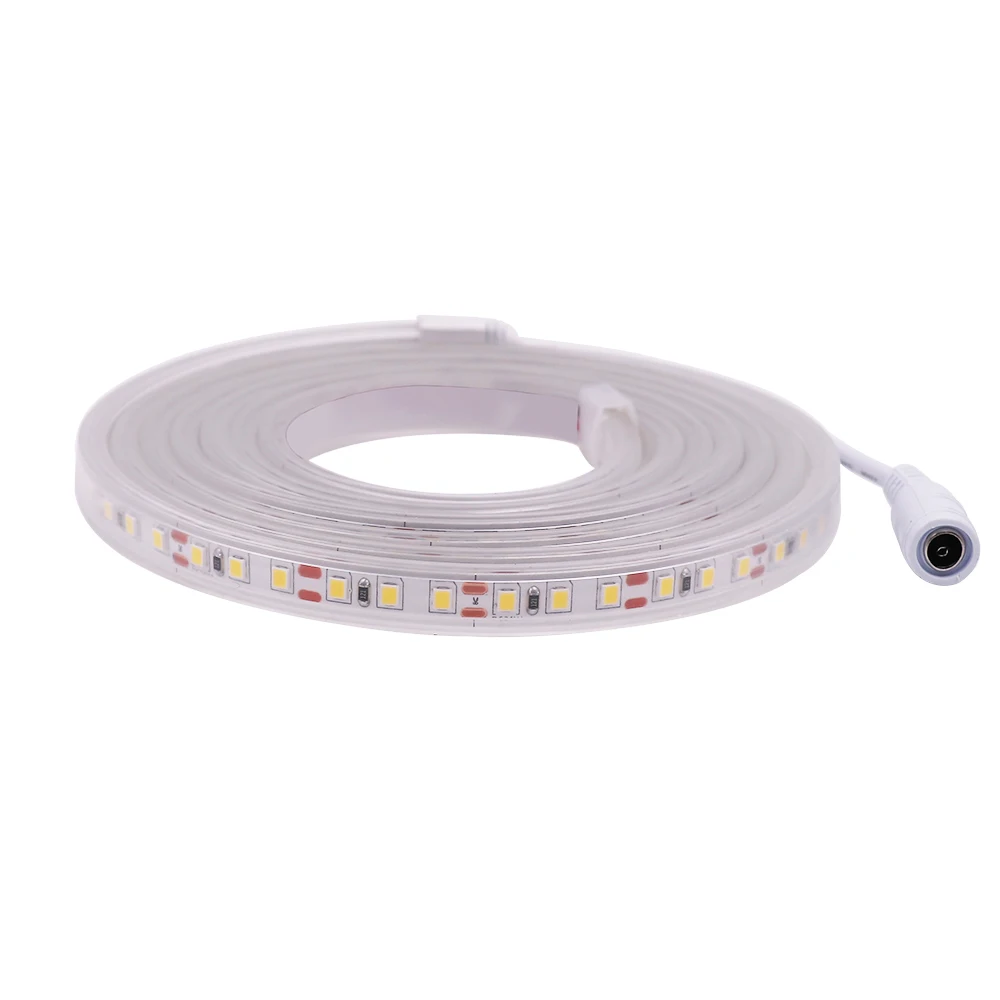 New 24V 2835 LED Strip Light 120LED Super Bright Waterproof Flexible Led Ribbon Tape Light String Decor 3 Colors 1m 5m 10m 50cm