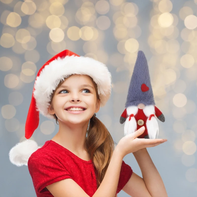 8 дюймов плюшевые гном куклы украшения Шведский Рождественский Санта с