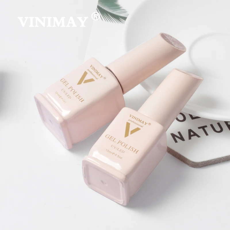 Французский Гель лак для ногтей VINIMAY полуперманентный УФ отмачиваемый нейл арта