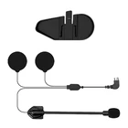 Maxto M2 M3 гарнитура для мотоциклетного шлема, Интерком, клейкое крепление, базовый держатель + жесткий микрофон для наушников Maxto M2M3