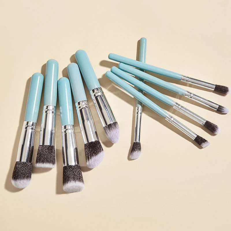 

10Pcs Makeup Brushes Set Powder Foundation Fan Brush Eye Shadow Eyebrow Professional Blush Makeup Brush Tools