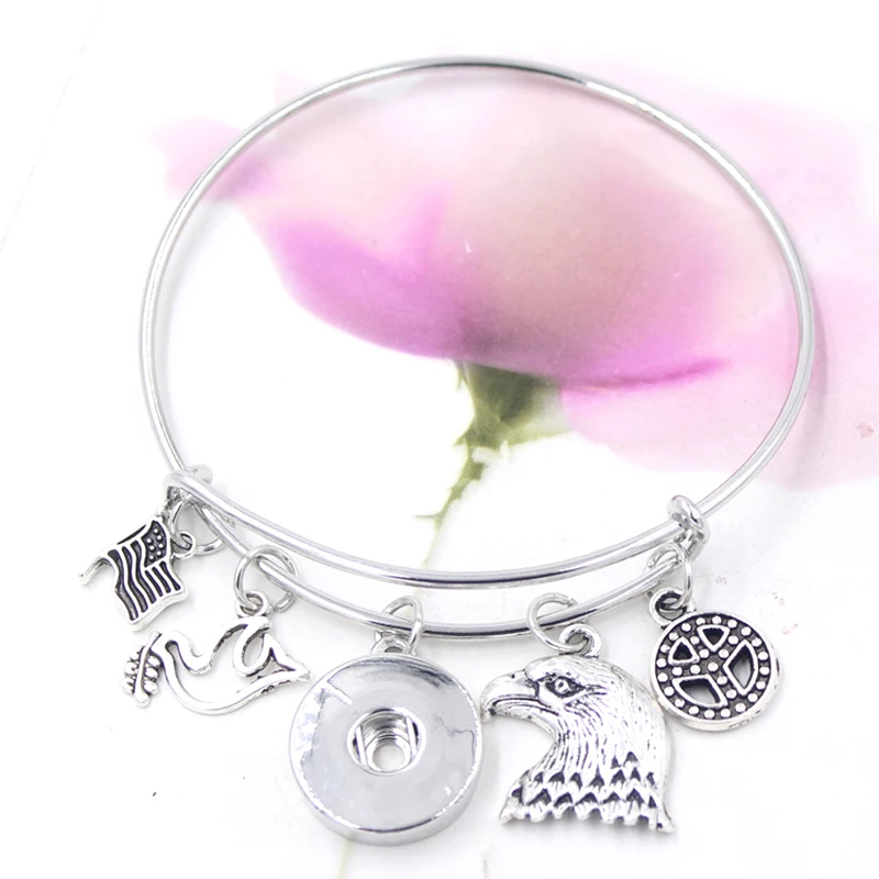 10 шт. Сменные ювелирные изделия Вдохновленный Отечественной знак мира голубь