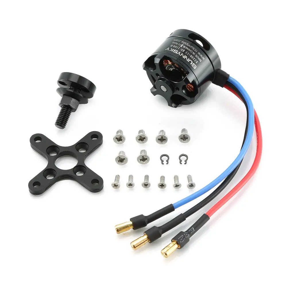 SUNNYSKY X2208 1500KV бесщеточный двигатель с неподвижным крылом для многоосевой антенны
