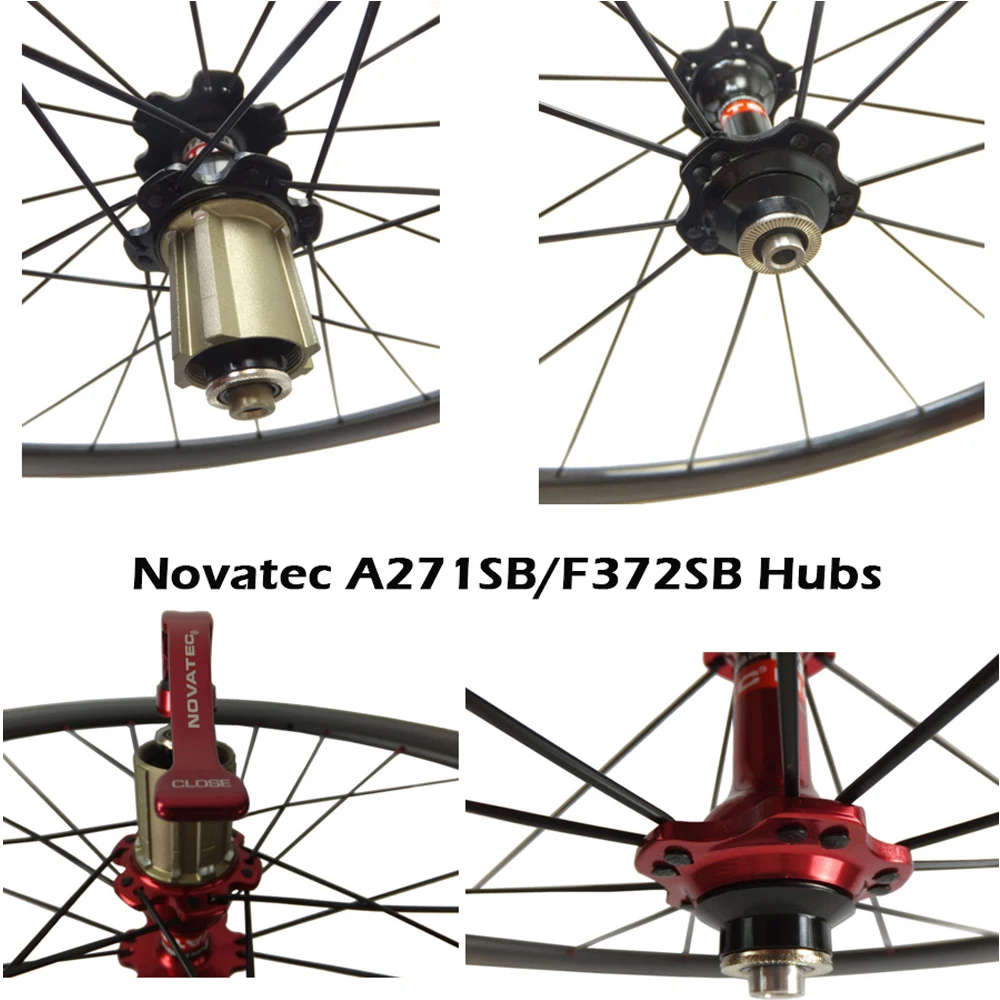 ELAPTOP Стандартный колеса R36 R13 38 50 88 мм карбоновые Колеса 23 широкая клинчерная