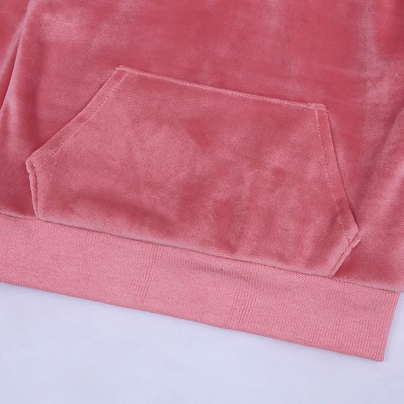 Осень 2020 комплект детской одежды Детский вельветовый теплый топ и штаны Детская